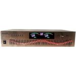 EQ-666BT Bluetooth Equalizer Stereo Lossless 40 Band Audio Digital Effects Controller, Home Equalizer High/Mid/Bass, Support Card/U Disc (Gold)