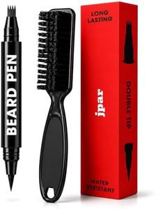 JPAR Black Beard Pencil Filler for Men, Waterproof Beard Filling Pen