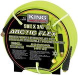 King Canada K-5038H Arctic Flex-Hybrid Polymer Industrial Air Hoses, 50-Feet x 3/8-Inch