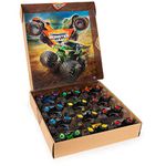 Monster Jam, Official 12-Pack of 1:64 Scale Die-Cast Monster Trucks for Boys and Girls, Kids Toys for Ages 4-6+, Amazon Exclusive