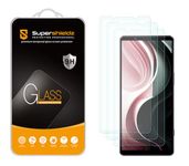 Supershieldz (3 Pack) Designed for Sony (Xperia 1 VI) Tempered Glass Screen Protector, Anti Scratch, Bubble Free