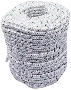 findmall 3/8" x 200 feet Double Braid Polyester Rope 4800Lbs Breaking Strength Strong Pulling Rope for Climbing Sailing Camping Swings