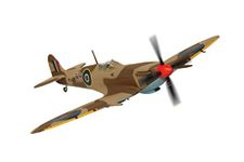 Corgi AA29102 Supermarine Spitfire MkIXc, GC Colin Gray, Operation Husky July 1943 Model Airplane - Diecast Planes & Aircraft Models for Ages 5+, Die Cast Plane, Toy Airplanes