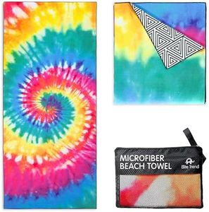 EliteTrend Microfiber Beach Towel Waffle – Extra Large Sand Free Quick Dry Towel For Travel, Swimming, Pool, Yoga, Hiking, Camping – Lightweight Fast Drying Microfiber Towel Compact Adults 78x35 Inch