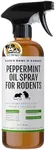 Rodent Repellent Spray with Peppermint Oil (16oz) by Kate Naturals. Formulated with Peppermint Oil to Repel Mice and Rats. Non-Toxic Peppermint Spray for Rodents, Raccoons, Ants Outdoor. Made in USA.