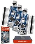 AZDelivery AZ-Nano V3-Board Mini USB Board Compitable with ATmega328 5V 16MHz CH340 ATmega328P Micro Controller, CH340G replaces FT232RL, Including E-Book! (5PCS)