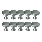 Design House 182220 Midtown Cabinet Hardware, Satin Nickel, 10 Pack