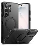 Ringke Alles for Samsung Galaxy S26 Ultra Case Back Cover [Compatible with MagSafe] [360° Rotatable Magnetic Stand] Premium Heavy-Duty Rugged with Full Camera Protection - Black