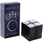 Infinity Cube Sensory Fidget Toy, for Kids and Adults, Stress Relief and Anti-Anxiety Fidgeting Game, Cool EDC Tool to Relax and Kill Time at Home, School, and Office, Gift for Boys and Girls