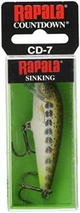 Rapala Countdown 1/4 Oz Fishing Lure (Olive Green Muddler, Size- 2.75)