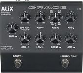 Grace Design ALiX Acoustic Instrument Preamp/EQ/DI/Boost Pedal - Black