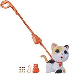 FurReal Poopalots - Big Wags Cat - I Poop - Interactive Plush Pet Kitten - Connectible Leash System - Interactive Toys for Kids-Ages 4plus