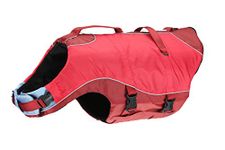 Kurgo Surf N Turf(TM) Dog Life Jacket, Red, Medium