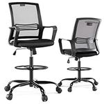 Drafting Chair, Tall Office Chair w