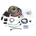 Partol Wiring Harness Kit 21 Circuit Long Wires Standard Color Wiring Harness Kit Universal for Chevy Mopar Hotrods Ratrods Ford Chrysler