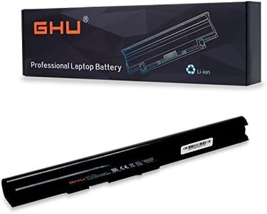 GHU New Battery 38 WH 14.8V 2600mAh Replacement Battery for OA04 OA03 740715-001 746641-001 746458-421 HSTNN-LB5Y HSTNN-LB5S HSTNN-PB5Y Li-ion 4cell 0a03 0a04 250 G3 250 G2 255 G3 15-g020dx