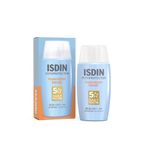 ISDIN Fusion Water Magic SPF50 50ml | Daily facial sun cream | Ultra-light texture (Pack of 1)