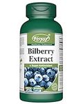 VORST Bilberry Supplement 8000mg Raw Equivalent (80mg 100:1 Extract) 90 Capsules | Eye Antioxidant, Circulation Enhancer & Inflammation Reducer | Non Gmo Wild European Blueberry | Powder Pills | 1 Bottle