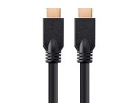 Monoprice HDMI Cable - 50 Feet - Black (No Logo) High Speed, 1080p@60Hz, 10.2Gbps, 24AWG, CL2, Compatible with UHD TV and More - Commercial Series