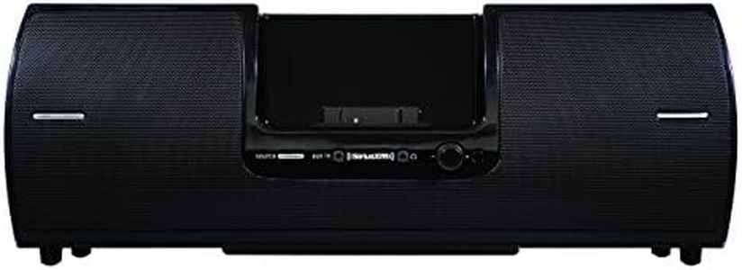 SiriusXM SXSD2 Portable Speaker Dock Audio System for Dock and Play Radios (Black) (Renewed)