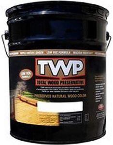 TWP 1501 Cedartone Low VOC Wood Preservation Stain - Eco-Friendly, Long-Lasting Protection, UV & Water Resistant, Easy to Apply - 5 Gallon