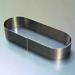 Ochtend ® Steel Baking Ring 6" Long for Hot Dog Buns (Pack of 2)