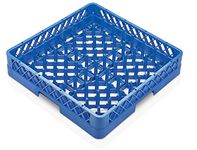 TemoPlast Commercial Kitchen Dishwasher Plate Rack Peg Rack Dishwasher Plate Basket Plate Tray 500x500x100mm