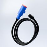 Xcape LockSafe Bicycle Lock | Multipurpose Bike/Cycle/Helmet Lock | Water-Resistant | Simple Key Mechanism