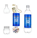 Stash Can Diversion Water Bottle Stash Bottle Secret Safe Storage Bottle Durable Hide Key Secret Safe 710ml capacity (Clear)