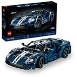 LEGO Technic 2022 Ford Gt 42154 Building Kit for Adults (1,466 Pieces), Multi Color