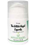 The Witch Hazel Experts | Distilled Witch Hazel & Zinc Oxide Antiseptic Cream for Irritated Skin, Breakouts, Chillblains & Dry Skin 50g