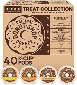 Keurig Donut Shop Coffee Variety Pack, Single Serve K-Cup Pods, 40 Count