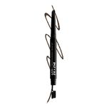 NYX PROFESSIONAL MAKEUP Fill & Fluff Eyebrow Pomade Pencil, Ash Brown, 0,2 g, Auburn, Pack of 1 (0800897188054)