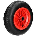 350mm(14") Pneumatic Wheel with 25mm(1") Centre and 16mm (5/8") Optional Reducer-for Wheelbarrow/Truck/Trolley