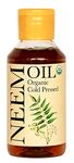 Daana Organic Neem Oil for SKIN and HAIR: Extra Virgin, Cold Pressed (120 ml)