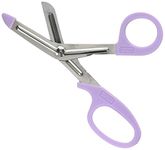 NCD Medical Lilac Handle 5 1/2-Inch Utility Scissor