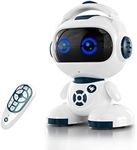 Tecnock Robot for Kids,Rechargeable Intelligent Programmable Robot Toys with LED Eyes and Touch Sensor, Singing, Dancing,Storytelling and Popularize Science,Gifts for Boys & Girls