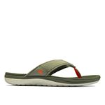 Clarks Men Dusty Olive Outdoor Sandals-9 UK (43 EU) (26148964)