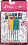 Melissa & Doug - On The Go - Color by Numbers Book - Pink