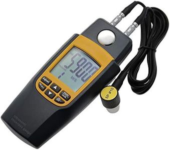 AMTAST Thickness Gauge Professional Digital Ultrasonic Thickness Tester Measuring Tool Range 1.2~225mm 0.05-8.8inch Thickness Meter AMA006