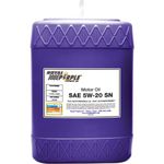 Royal Purple 05520 API-Licensed SAE 5W-20 High Performance Synthetic Motor Oil, 5-Gallon Pail