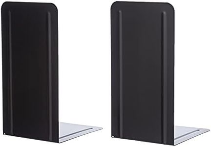 Alco-Albert 4303-11 Lot de 2 serre-livres en métal 130 x 240 x 140 mm (Noir) (Import Allemagne)