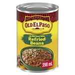 Old El Paso Refried Beans with Mild Green Chilies, 398 Milliliter