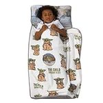 Star Wars The Mandalorian"The Child" Green, Tan, White Toddler Nap Mat