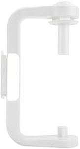 Camco Paper Towel Holder | Ideal for Compact Areas | Features Mountable Design and Adjustable Side Knob | White (57114)