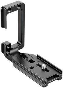 DEKEENSTAR Dedicated R5 R6 Camera L Plate L Bracket for Canon EOS R5 R6 Camera Quick Release L Bracket Plate Compatible with Arca/RRS/Kirk/Sirui/Leofoto/SUNWAYFOTO