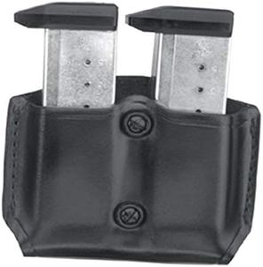 Gould & Goodrich B851 Belt Double Magazine Pouch Compatible with Glock 17,19, 20, 21, 22, 23