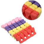 New8Beauty Toe Separators Toe Spacers (12 Pairs)- Apply Nail Polish During Pedicure Manicure - Stocking Stuffers for Men Women Teens Girls Kids - Nail Spa Party Supplies