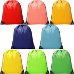 Bramble 8 Drawstring Sports Gym/School Bags, Party Bags, School & Travel Bag in Assorted Colours - 43 x 34 cm