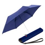 Knirps Ultra US.050 Slim Manual Pocket Umbrella - Ultra Light and Flat - Storm Proof - Windproof - 21 cm